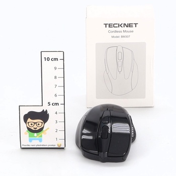 Bezdrôtová Bluetooth myš Tecknet čierna