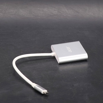 Viacportový adaptér Acer USB C HDMI, adaptér 4K HDMI USB C s PD 100W, dátový port USB 3.0 5 Gb/s,