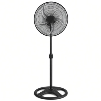Stojanový ventilátor KTF-340, 132 cm, 60 W, čierny - B