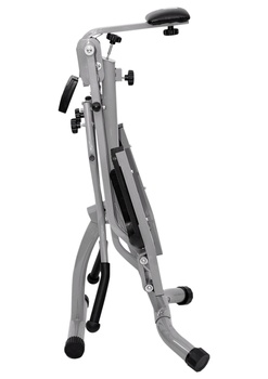 Mechanický Crosstrainer Walker, skladací, do 100 kg, sivý - B