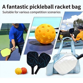 SSZYace Pickleball Bag Taška na raketu s 3v1 modulárnym dizajnom modrá
