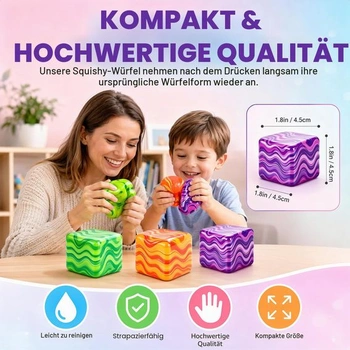 Antistresové mačkací kostky KutaKuta