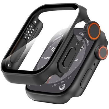 Kompatibilný kryt s ochranou displeja pre Apple Watch Series 6/5/4 SE 2 44mm [Vyzerá ako púzdro