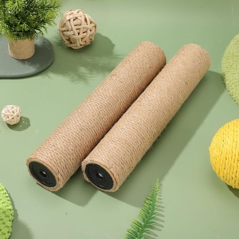 Toddmomy 2 náhradné sisalové stĺpiky, 30 cm, pre vertikálne mačacie stromy, DIY, príslušenstvo pre