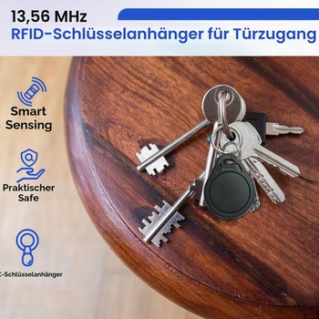 Klasické kľúčenky 1K, ISO14443A, 13,56 MHz, RFID IC kľúčenky, RFID štítok, kontrola prístupu M1,