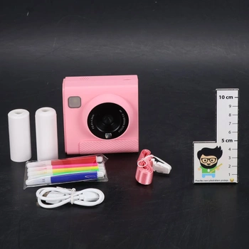Dětský instantní fotoaparát TIATUA, 2,4palcový instantní fotoaparát pro děti s 32GB kartou a tiskem