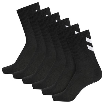 Dlhé ponožky Hummel Hmlchevron pre dospelých veľkosť 10 ČIERNE/ČIERNE
