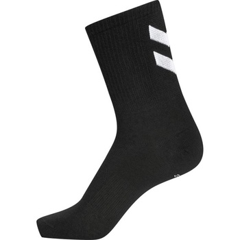 Dlhé ponožky Hummel Hmlchevron pre dospelých veľkosť 10 ČIERNE/ČIERNE