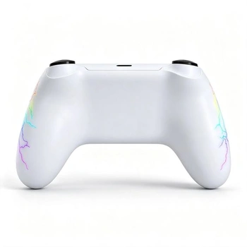 Bezdrôtový ovládač pre P4/Pro/Slim/PC s RGB podsvietením, gamepad s tlačidlom