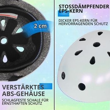 Detská helma Nattork pre dievčatá a chlapcov, detská cyklistická helma pre domácich majstrov pre viac športov,