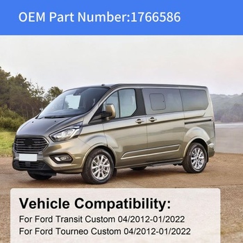 Ľavé sklo spätného zrkadla Mingke pre Ford Transit Tourneo Custom 2012-2022, výmena skla vonkajšieho