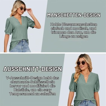 Dámska elegantná letná blúzka s krátkym rukávom EDOTON, business blúzka, tradičná blúzka,