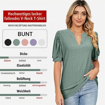 Dámska elegantná letná blúzka s krátkym rukávom EDOTON, business blúzka, tradičná blúzka,