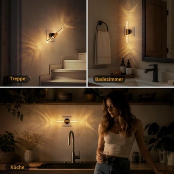 Nočné svetlo Emeritpro Plug-in, akrylové zásuvné svetlo so senzorom súmraku, číre
