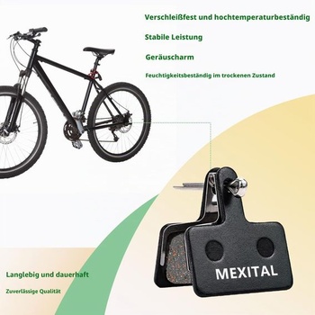 2 páry brzdových doštičiek pre kotúčové brzdy bicyklov pre M315 M355 M365 M375 M395 M396 M415