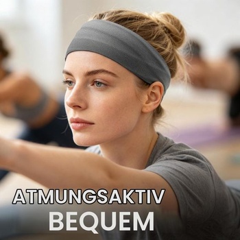 Športová čelenka pre mužov a ženy - Široká čelenka na fitness, jogging, beh, cyklistiku, turistiku,