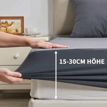 Nepremokavý chránič matraca 90x200cm, napínacie prestieradlo, priedušný chránič matraca, podložka na
