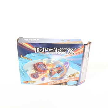 Starter Set BGOVTAPO X-Arena – 6 bojových nástavcov s 2 odpaľovacími zariadeniami, akceleračnou dráhou