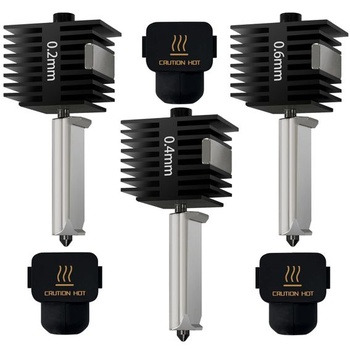 3 kusy sád hotendov 0,2/0,4/0,6 mm A1/A1 Mini/A2L s…
