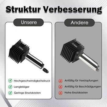 3 kusy sád hotendov 0,2/0,4/0,6 mm A1/A1 Mini/A2L s tryskami z kalenej ocele