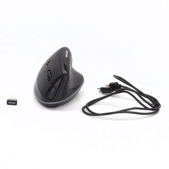 TECKNET Ergonomická myš Mini, 2,4G bezdrôtová vertikálna myš pre malé ruky, senzor 4800 DPI, 5
