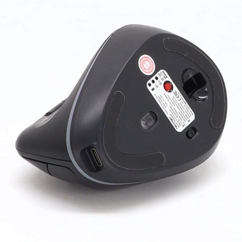 TECKNET Ergonomická myš Mini, 2,4G bezdrôtová vertikálna myš pre malé ruky, senzor 4800 DPI, 5