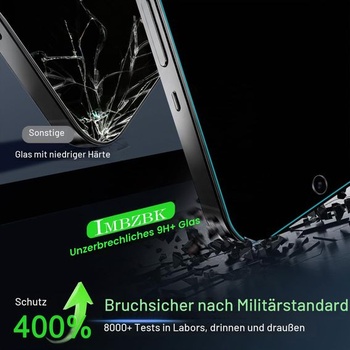 Ochranné tvrzené sklo IMBZBK pro iPhone 18 Pro Max, balení 3+3 kusů, pro iPhone 18 Pro Max - černé,