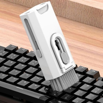 Generická čisticí sada 8 v 1 pro klávesnici, smartphone, iPad a AirPods, multifunkční čisticí pero