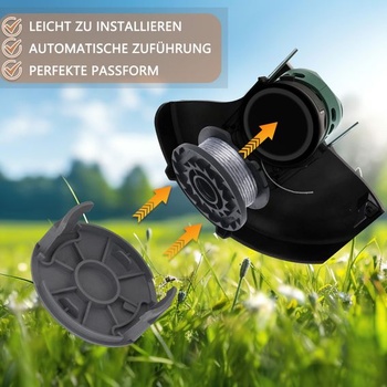 8 kusů F016800569 F016800385 Cívka nitě 4,9 m 1,6 mm pro Bosch 23/26 8 kusů Bosch F016800569