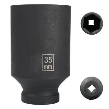 35mm dlhý nástrčný kľúč, 1/2palcový šesťhranný uťahovák, 6hranný šesťhranný nástrčný kľúč 35 mm