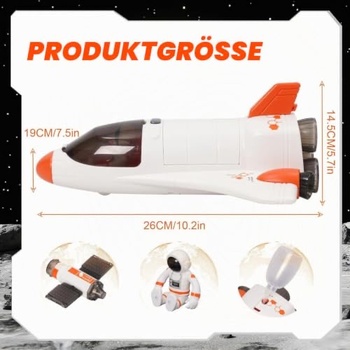 Kozmická loď Yosamy oranžová