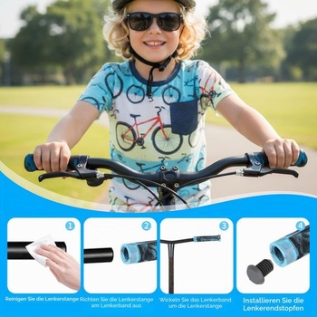 Gripy na kolobežky, gripy na bicykle, ergonomické protišmykové gumové gripy, univerzálne pre