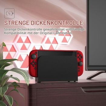Ochranné pouzdro playvital pro Nintendo Switch 2, dokovací pouzdro, ergonomické úchopné pouzdro,