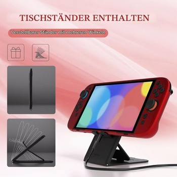 Ochranné pouzdro playvital pro Nintendo Switch 2, dokovací pouzdro, ergonomické úchopné pouzdro,