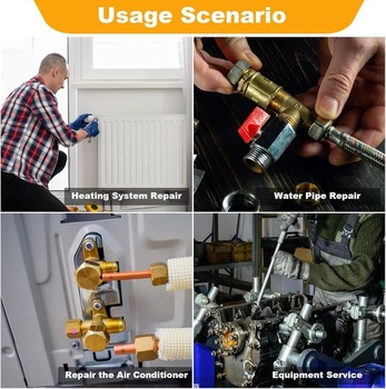 Univerzálny stupňovitý kľúč GEU pre inštalatérske a kúrenárske práce, 1/2