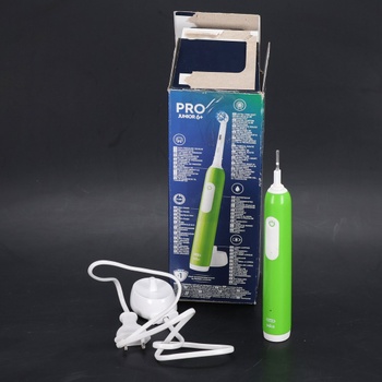 Elektrický kartáček Oral-B zelenobílý