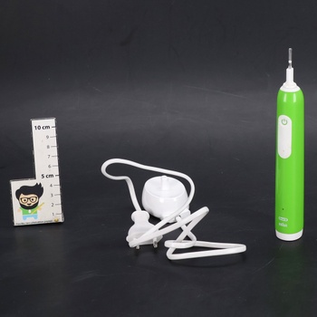 Elektrický kartáček Oral-B zelenobílý