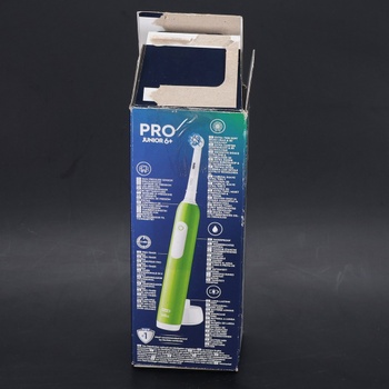 Elektrický kartáček Oral-B zelenobílý