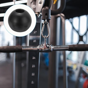 PATIKIL Zarážka na káblové loptičky, gumové príslušenstvo pre fitness vybavenie s káblovým