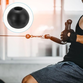 PATIKIL Zarážka na káblové loptičky, gumové príslušenstvo pre fitness vybavenie s káblovým