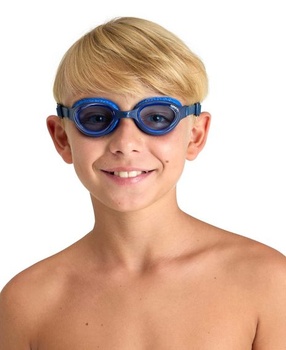 ARENA Unisex detské plavecké okuliare Air Jr (1 balenie) NS MODRÁ-MODRÁ