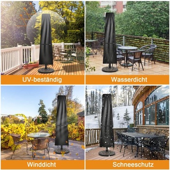 Ochranný kryt na slnečník Tavaler 2-3 M (175*31/37 cm)
