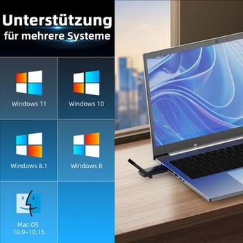 COMFAST USB WLAN adaptér 1300 Mbps vysokorychlostní WLAN adaptér/WiFi adaptér/bezdrátový USB 3.0