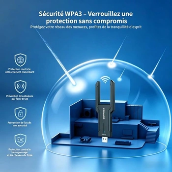 WiFi Stick COMFAST 6E pre PC AX5400