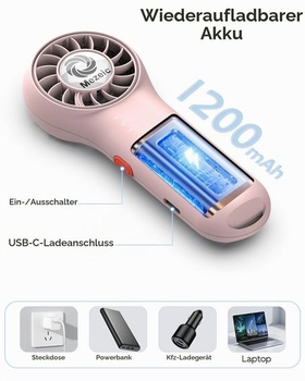 Mini ručný ventilátor, prenosný vreckový ventilátor so šnúrkou, ultraľahké dobíjacie ventilátory, USB