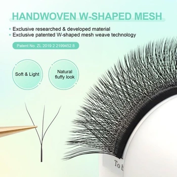 Riasy NAGARAKU 3D W, 0,07 CC, 12 mm, ruské pre-faned vejárové, matne čierne, 12 mm, 0,07 CC, čierne -