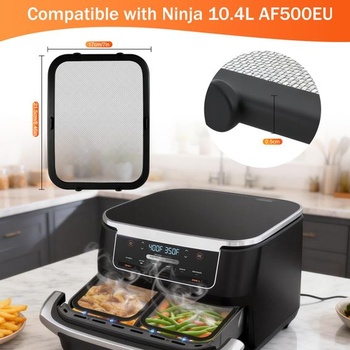 Príslušenstvo k teplovzdušnej fritéze Ninja AF500EU - 2 kusy, nerezová oceľ