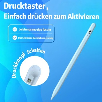 Stylus pre Samsung Galaxy Tab A11+ Plus/A11/A9+/A9, digitálne pero pre tablety s Androidom, presné