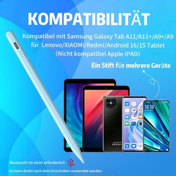 Stylus pre Samsung Galaxy Tab A11+ Plus/A11/A9+/A9, digitálne pero pre tablety s Androidom, presné