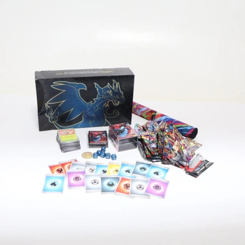 Pokémon: Ultra Premium Mega Charizard X-ex Collection (2 lesklé promo karty, 18 boosterov a prémiové